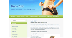 Desktop Screenshot of beste-diaet.net